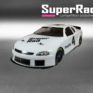 SuperRad SR-40 -020  1/12 Stock Car Body for Losi NASCAR Body Lite .020"
