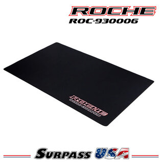 RocheRC USA ROC-930006 Roche - Roche Pit Mat (100x60cm), Black (930006)
