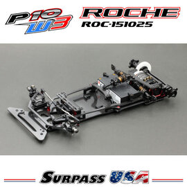 RocheRC USA 151025  Roche Rapide P10W3 1/10 235mm Competition Pan Car Kit