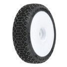Proline Racing PRO1031413  1/24 Electron 2.0 Buggy F/R Tires Mounted 7mm White (4): Micro-B