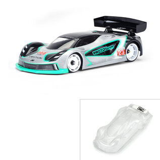 Protoform PRM159320  1/28 Venturi GT Light Weight Clear Body: Mini-Z