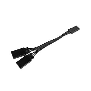 Team Associated ASC27170  95mm Y-Connector, Black