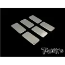 T-Works TE-131  TWorks 1/10 EP Lexan Side Wing Dam. 40x20mm. 6pcs