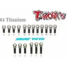 T-Works TP-113  Tworks Titanium Ball Stud sets