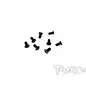T-Works ASS-306LPBK  Tworks Black Alum Socket Head Low Profile Half Thread Screws 3X6