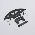 Reflex Racing RX546  Reflex Racing PN Racing C9 Carbon Fiber Bumper and Clip Set