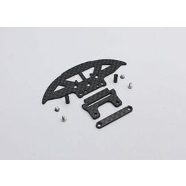 Reflex Racing RX546  Reflex Racing PN Racing C9 Carbon Fiber Bumper and Clip Set