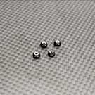 Reflex Racing RX525  Reflex Racing Aluminum Wheel Nuts (Black) - 4pcs