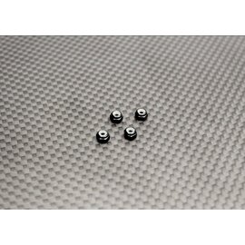 Reflex Racing RX525  Reflex Racing Aluminum Wheel Nuts (Black) - 4pcs