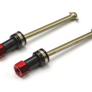 Exotek Racing EXO2319  Losi NASCAR/Arrma Mojave Aluminum 41mm Front CVD Driveshafts & Hexes Set