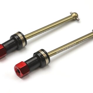 Exotek Racing EXO2319  Losi NASCAR/Arrma Mojave Aluminum 41mm Front CVD Driveshafts & Hexes Set