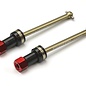 Exotek Racing EXO2319  Losi NASCAR/Arrma Mojave Aluminum 41mm Front CVD Driveshafts & Hexes Set