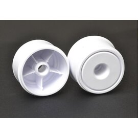 Exotek Racing EXO2324  F1 1/10 DISK WHEELS- FRONT, WHITE 1 pair for use with Exotek F1 tires only