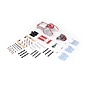 TLR / Team Losi LOS-2815  Body Set, Painted, Zombie: Mini LMT