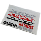 Awesomatix STS-A12X STS-A12X Stickers Sheet A12X