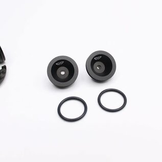 Reflex Racing RX536  Reflex Racing Machined Aluminum Set Up Wheels (1pr)