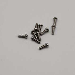 Reflex Racing RX28-025  Reflex Racing RX28 M2x3 CS Head Screws (5pcs)