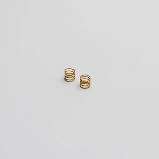 Reflex Racing RX28A-17-MS  Reflex Racing RX28 KISS Front Springs V2 - Medium (Gold)