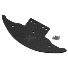 XBility RC XBL-XB1-067  XBility RC XBOne Carbon Front Bumper (GT Lexan Body)