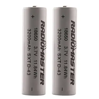 BuddyRC RM-HP0157.18650-3200  18650 Lipo Battery (2) (3.7V/3200mAh)