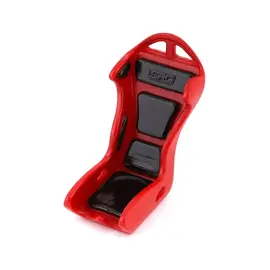 SRC Sideways RC SDW-BSEATV4-RD  Sideways RC Scale Drift Bucket Seat V4 (Red)