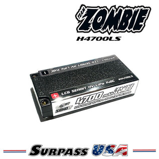 Team Zombie H4700LS Team Zombie SENDIT 4700mAh 2S 7.6v HV 140c LCG Shorty
