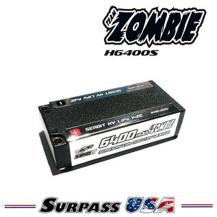 Team Zombie H6400S Team Zombie SENDIT 6400mAh 2S 7.6v HV 140c Shorty