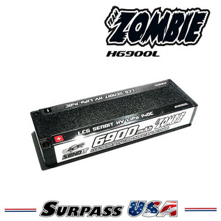Team Zombie H6900L Team Zombie SENDIT 6900mAh 7.6v HV 140c LCG Stick