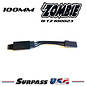 Team Zombie B-TZ-100023 Team Zombie 100mm Ultra -Flex Interlock Extension JR Male to Futaba Female Cord Option Team Zombie B-TZ-100023 Team Zombie 100mm Ultra -Flex Interlock Extension JR Male to Futaba Female Cord Option