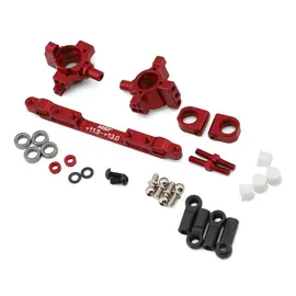 MST MXS-210719R  MST Aluminum TMB Rear Hubs Set (Red)