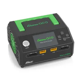 Gens Ace GEAD1000-UB  Gens Ace D1000 G-Tech Smart Dual AC Charger (7S/25A) (AC-1000W)