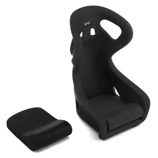 SRC Sideways RC SDW-BSEATV3-BK  Sideways RC Scale Drift Bucket Seat V3 (Black)