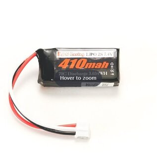 PN Racing 733410  PN Racing V4 LiPo 2S 7.4V 410mah 70C Battery