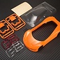 PN Racing 600500O  PN Racing Mini-Z Concept C9 ABS Car Body Kit Orange