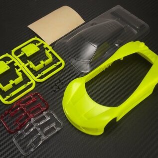 PN Racing PN600500Y  PN Racing Mini-Z Concept C9 ABS Car Body Kit Yellow