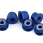1UP Racing 1UP870103  7075 Aluminum Flanged Locknuts, M3, Dark Blue, (6)
