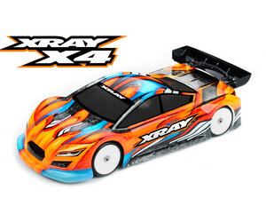 XRA300040SE XRAY X4 2025 Graphite Edition - PLUS 1.5MM ALU CHASSIS
