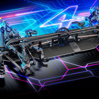 Xray XRA300040SE XRAY X4 2025  Graphite Edition - PLUS 1.5MM ALU CHASSIS 1/10 LUXURY ELECTRIC Touring Car -X4'25