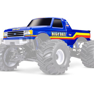 Traxxas TRA7691-BLUE  Body Bigfoot No. 8 Complete  (fits X-Maxx® MT chassis)