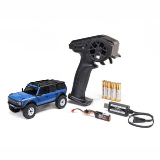 Axial Racing AXI-2048T1  1/30 SCX30 Ford Bronco 4X4 RTR Brushed Rock Crawler (Battery & Charger Included), Blue