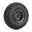 Proline Racing PRO1031910  1/30 Aztek Front/Rear Mounted Black Clobber (4) for Axial SCX30