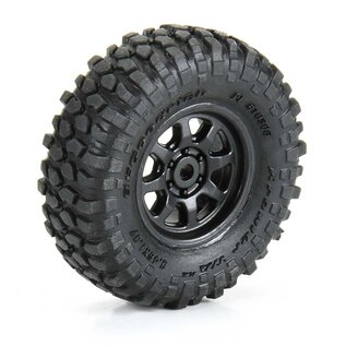 Proline Racing PRO10306-10  1/30 BFG Krawler T/A KX Front/Rear Mounted Black Icon Nuevo (4) for Axial SCX30