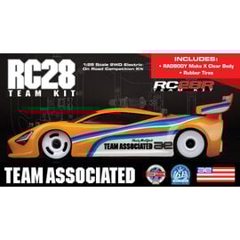 Team Associated ASC20168 RC28R 1/28 2WD Electric On-Road Competition Team Kit