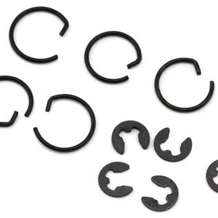Yeah Racing YEA-DDL-011  Yeah Racing Desert Lizard DDL Shock C-Clips & E-Clips Set
