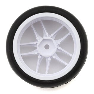 SWEEP SWP3036221P 10th TC D36 D-SPEC TC Tire 4pcs set  On White Work Spoke Wheels (4)