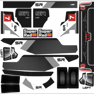 SuperRad SR-36  SuperRad 1/10th LMH Body .7mm