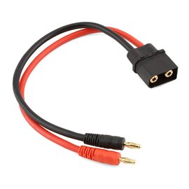 Protek RC PTK-5355  Heavy Duty QS8 Charge Lead (Male QS8 to 4mm Banana Plug)