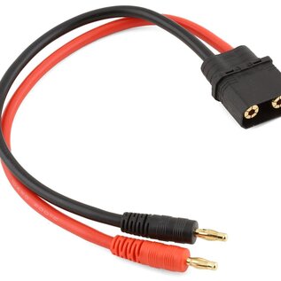 Protek RC PTK-5355  Heavy Duty QS8 Charge Lead (Male QS8 to 4mm Banana Plug)