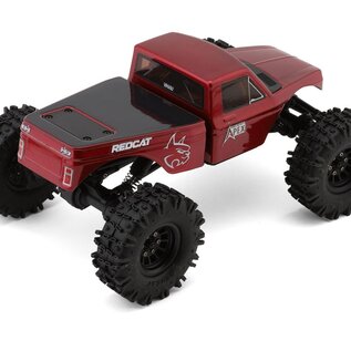 Redcat Racing RER42219  Ascent-18 Apex 1/18 4WD RTR Brushless Rock Crawler (Red) w/2.4GHz Radio, Battery & Charger
