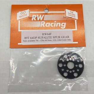 RW RWS89F  RW 64P 89T Touring Car Spur Gear